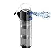photo Yochaqute Aquarium Fish Tank Filter: 8w Internal Filter Pump for 40-120 Gallon Salt Water | Fresh Water | Coral Tank | Turtle Tank with 2 Stages Filtration & Strong Suction Cups 2024-2023