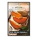 photo Sow Right Seeds - Honey Rock Melon Seed for Planting  - Non-GMO Heirloom Packet with Instructions to Plant a Home Vegetable Garden 2024-2023