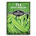 photo Survival Garden Seeds -Oregon Sugar Pod II Pea Seed for Planting - Packet with Instructions to Plant and Grow Delicious Snow Peas in Your Home Vegetable Garden - Non-GMO Heirloom Variety 2024-2023