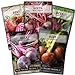 photo Sow Right Seeds - Beet Seeds for Planting - Detroit Dark Red, Golden Globe, Chioggia, Bull’s Blood and Cylindra Varieties - Non-GMO Heirloom Seeds to Plant a Home Vegetable Garden - Great Gift 2024-2023