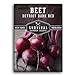 photo Survival Garden Seeds - Detroit Dark Red Beet Seed for Planting - Packet with Instructions to Plant and Grow Delicious Root Vegetables in Your Home Vegetable Garden - Non-GMO Heirloom Variety 2024-2023