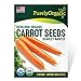 photo Purely Organic Products Purely Organic Heirloom Carrot Seeds (Scarlet Nantes) - Approx 1800 Seeds 2024-2023