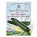 photo The Old Farmer's Almanac Heirloom Summer Squash Seeds (Black Beauty Zucchini) - Approx 60 Seeds 2024-2023