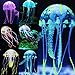 photo Uniclife 6 Pcs Glowing Jellyfish Ornament Decoration for Aquarium Fish Tank 2024-2023